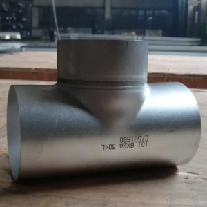 Тройник нержавеющий Ду100 AISI 304 DIN 32676 clamp